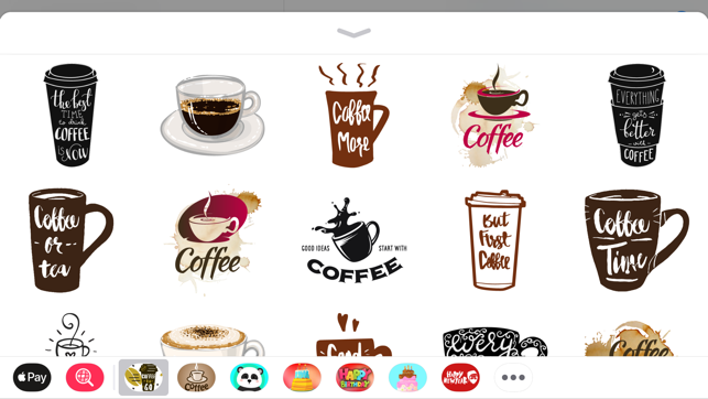 Coffee Break Emoji Sticker App(圖4)-速報App