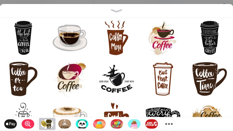 Coffee Break Emoji Sticker App screenshot-3