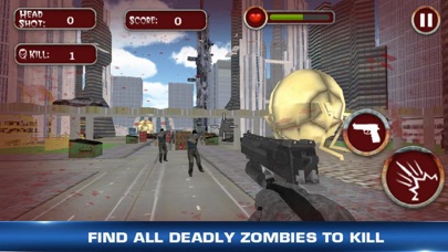 Dead City Killer - Zombie War screenshot 3