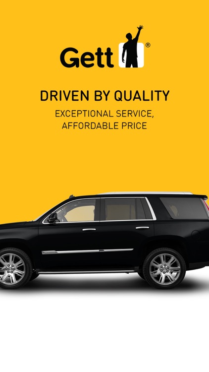 Gett - Car Service & Rideshare