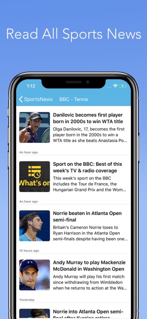 Sports News Pro - Top RSS News(圖2)-速報App