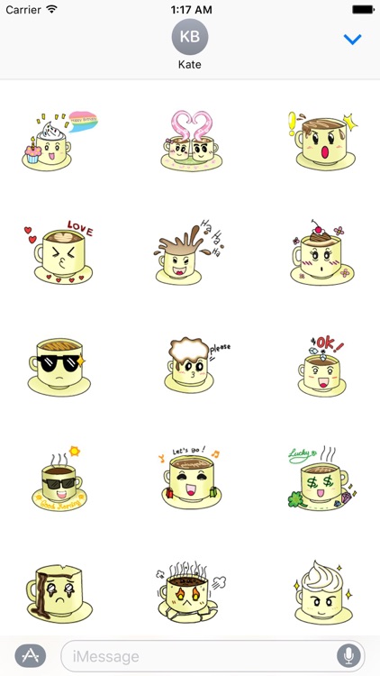 A Cup of Coffee Emoji Sticker