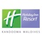 Holiday Inn Resort Kandooma Maldives has 160 villas in four different styles of beach and garden villas, beach houses, family villas and over water villas