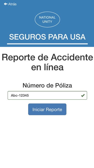 Reporte Accidente screenshot 2