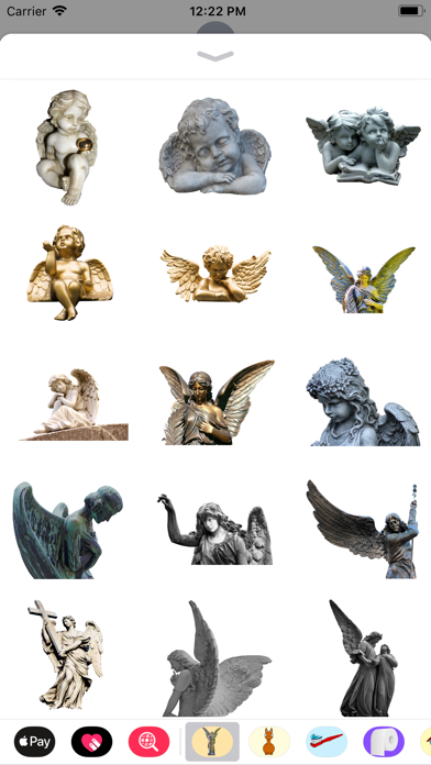 Angel Statue Stickers screenshot 2