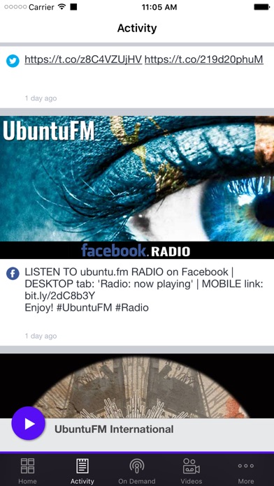 UbuntuFM International screenshot 2