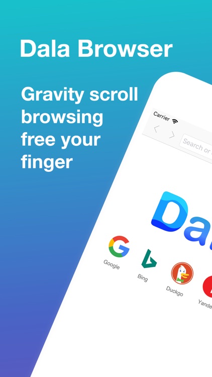 Dala Browser: free your finger