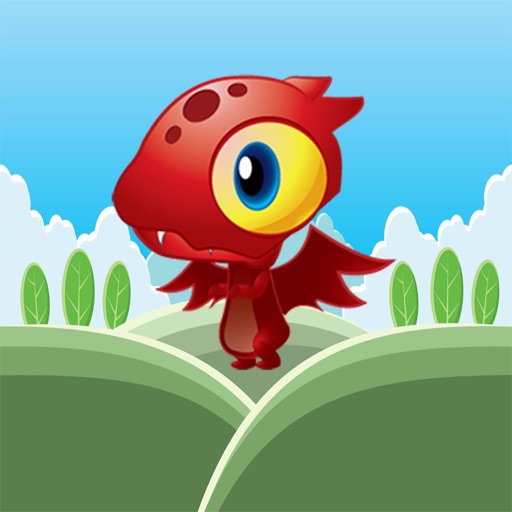 跳跃小红龙－好玩的动作小游戏 icon