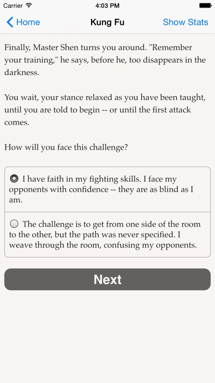 Choice of Kung Fu screenshot-4