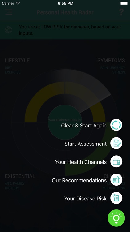 Personal Health Radar