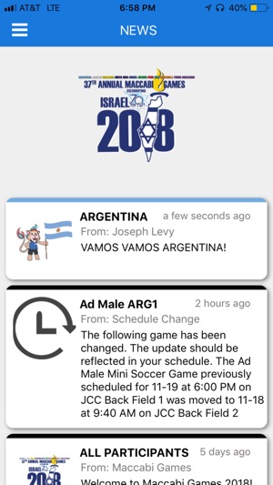Maccabi Games Aventura(圖2)-速報App