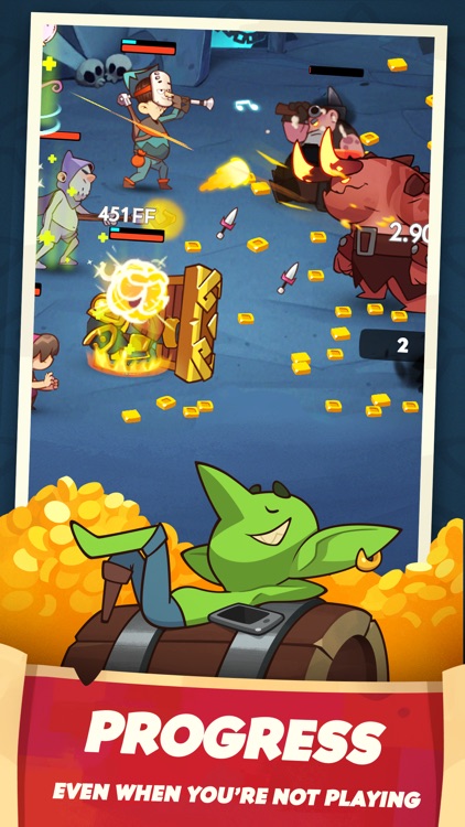 Almost a Hero: idle RPG game screenshot-3
