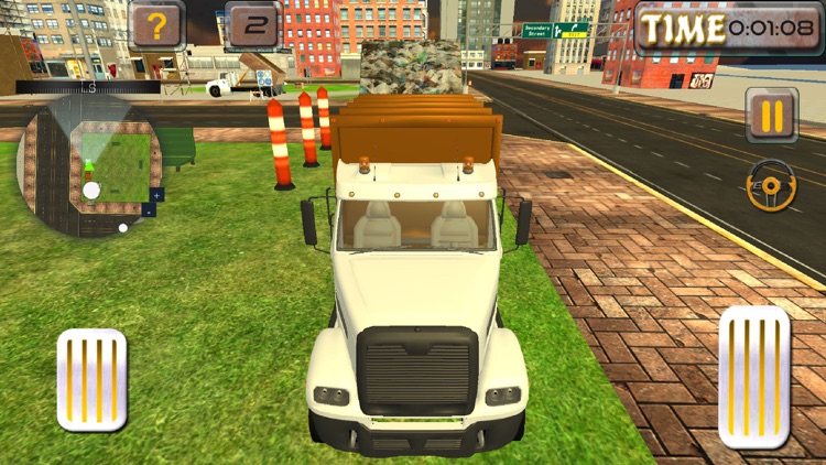 Garbage Truck Drive Clean City screenshot-9