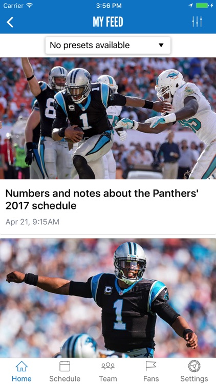 Carolina Panthers Mobile