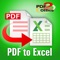 PDF to Excel by PDF2Office converts your PDF to editable Excel files on your iPhone