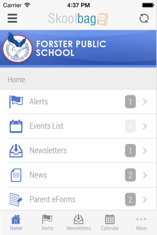 Forster Public School - Skoolbag screenshot 2