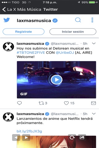 La X Más Música screenshot 2