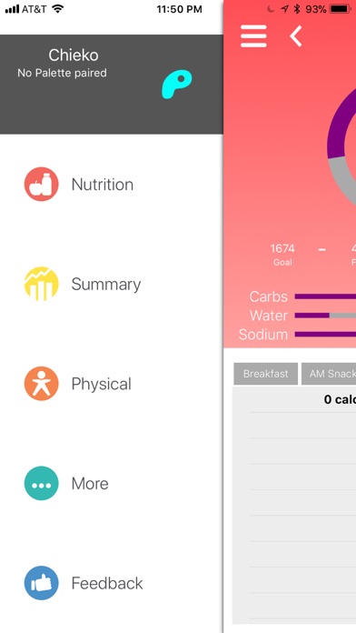 Palette - The GPS for Health screenshot 2