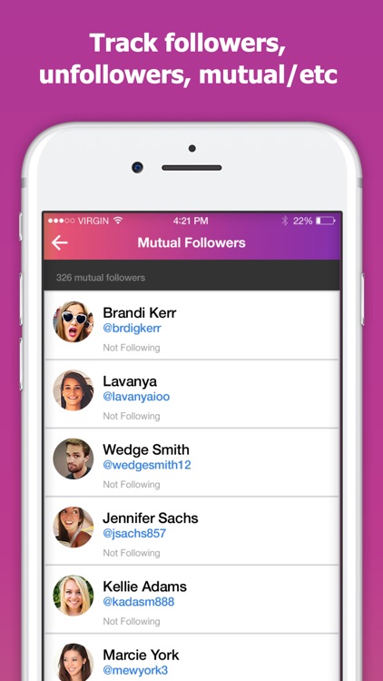 InstantReport: Followers Stats screenshot-3
