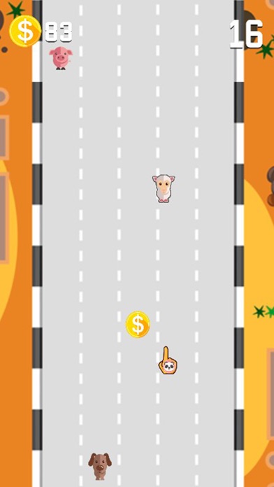 Finger Drive : Dodge Animal! screenshot 4