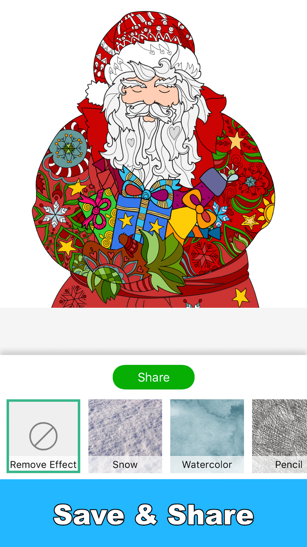Christmas Coloring Pages Free Download App for iPhone   STEPrimo.com