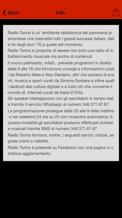 Radio Torino screenshot 2