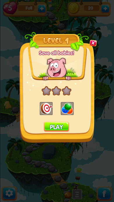 Pig Rescue Bubble Shooter screenshot 3
