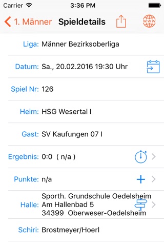 SV Kaufungen 07 Handball screenshot 3