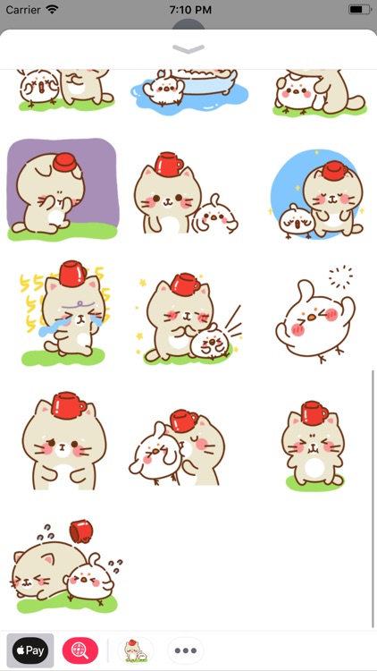 Manx Kitten Stickers Pack