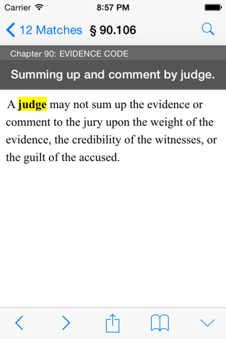 Florida Evidence Code (LawStack Series) screenshot 3