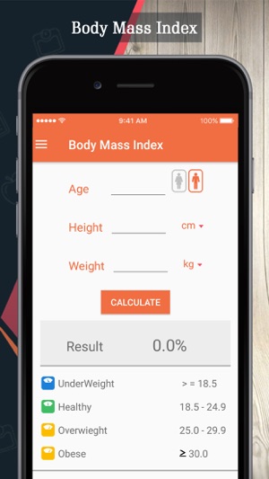 BMI Calculator: Bmr & Body Fat