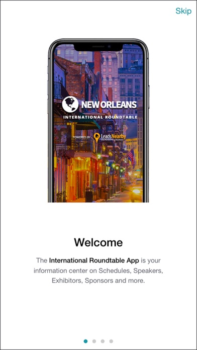 International Roundtable screenshot 2