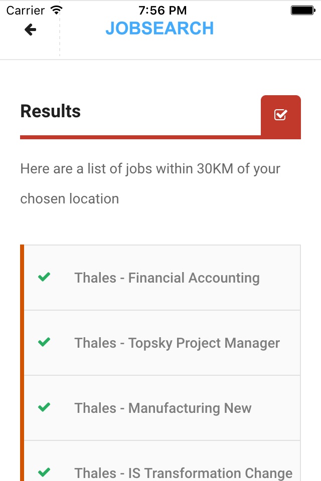 Job Searcher App screenshot 2