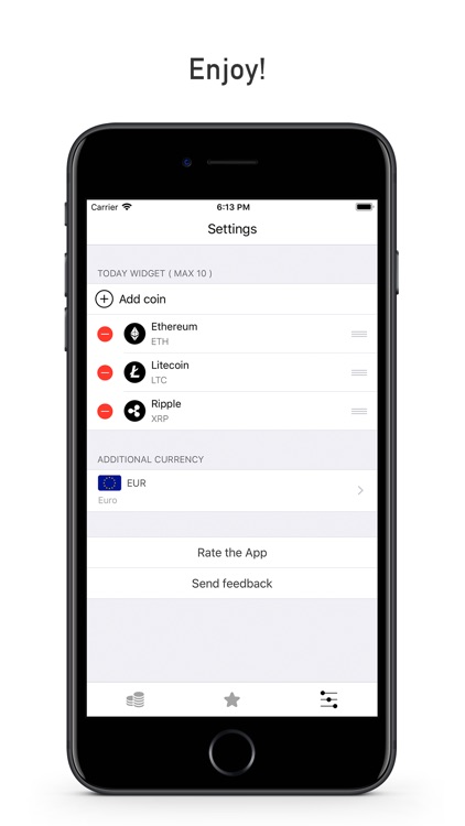 Coinsy - cryptocurrency rates screenshot-3