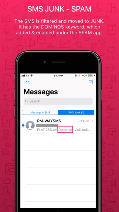 SpamSMS - Block Junk Messages screenshot 4