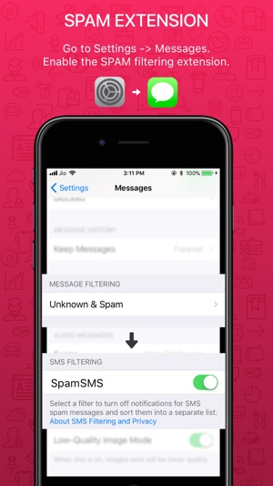 SpamSMS - Block Junk Messages(圖2)-速報App