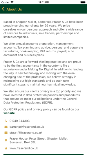 Fraser & Co Accountants(圖2)-速報App