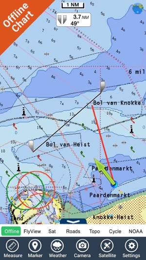 Marine : Netherlands GPS nautical boating charts(圖3)-速報App