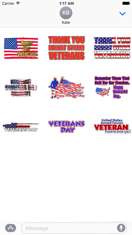 Animated Happy Veterans Day