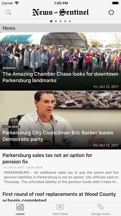 Parkersburg News and Sentinel