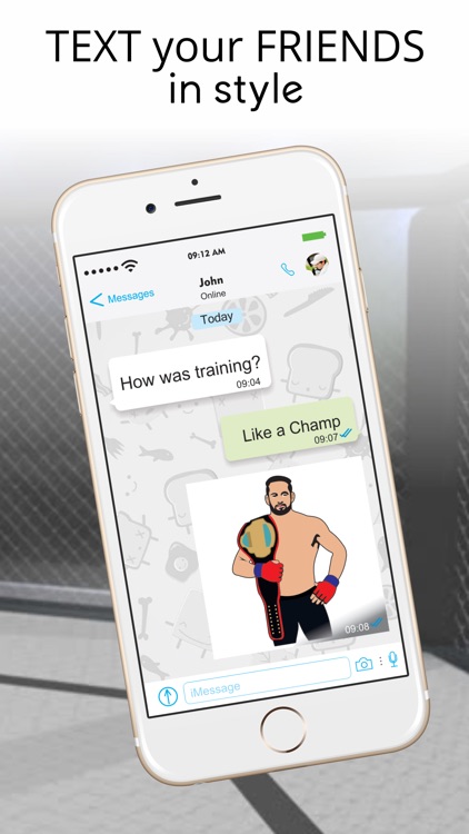 MMA EMOJIS FOR FANS/FIGHTERS screenshot-4