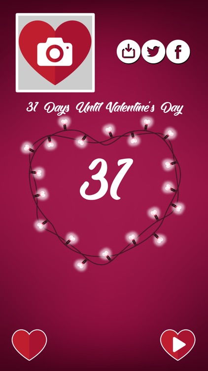 Countdown to Valentine's Day screenshot-4