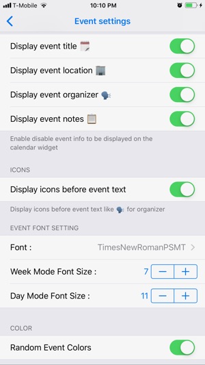 Week Calendar Widget Pro(圖5)-速報App