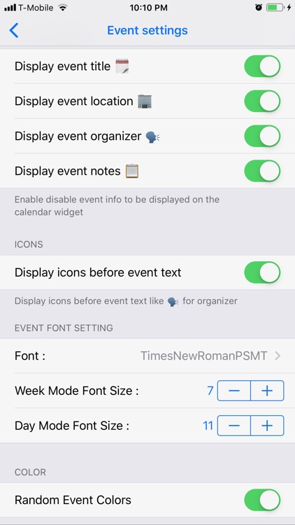 Week Calendar Widget Pro screenshot-4