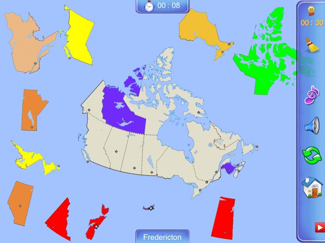 Canada Puzzle Map(圖1)-速報App