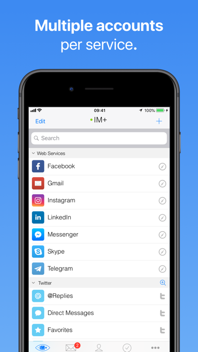 IM+ Pro Social Aggregator screenshot 3