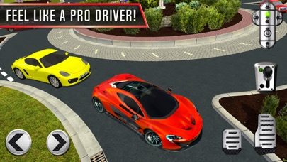 3D Car Parking Simulator - Real City Street Driving School Test Park Sim Racing Games Screenshot 5