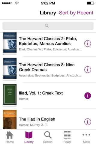 Noet Classics Research App screenshot 2