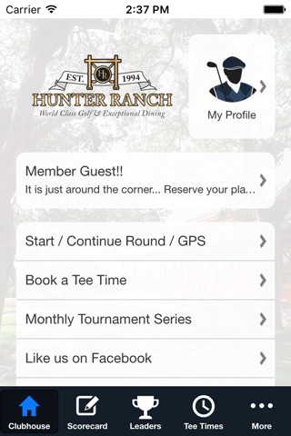Hunter Ranch Golf Course screenshot 2