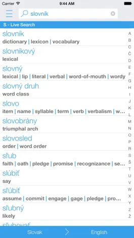 Game screenshot Dictionary Slovak English mod apk